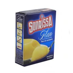 MEZCLA PARA FLAN SIN CARAMELO SONRISSA 46G