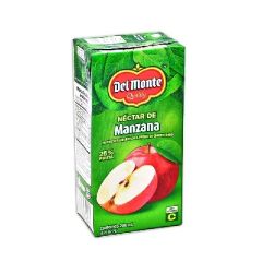 NECTAR DEL MONTE UHT 200ML, MANZANA     