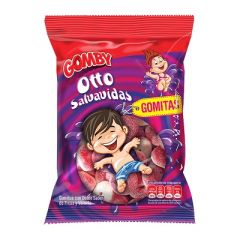 GOMITAS GOMBY OTTO SALVAVIDAS FRESA Y VAINILLA 100G