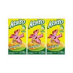 JUGO DE NARANJA KAITO UHT 3 PACK X 200ML