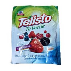 TÉLISTO TÉ VERDE SABOR A FRUTOS DEL BOSQUE MCCORMICK 48GRS