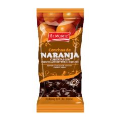 CONCHAS DE NARANJA CUBIERTAS DE CHOCOLATE ST MORITZ 85G