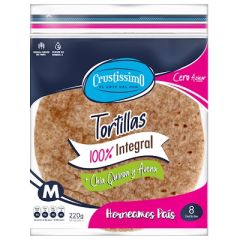 TORTILLAS CRUSTISSIMO100% INTE CHIA 220G