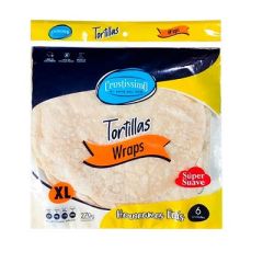 TORTILLAS CRUSTISSIMO WRAPS XL 270G     