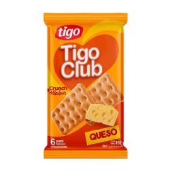 GALLETAS TIGO CLUB SABOR QUESO 6UN X 22,8G