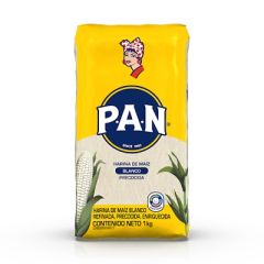 HARINA PAN DE MAIZ BLANCO 1KG