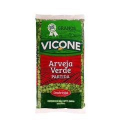 ARVEJAS VERDES PARTIDAS VICONE 400G