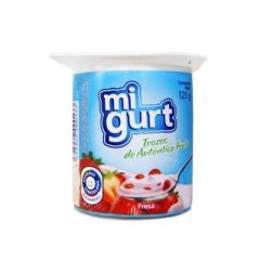 YOGUR MIGURT CON TROZOS DE FRESA 125G