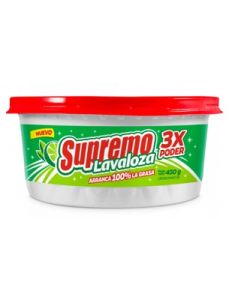 LAVAPLATOS CREMA SUPREMO 3X PODER 450G  