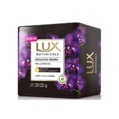 JABON EN BARRA LUX BOTANICALS ORQUIDEA NEGRA 3 X 125G