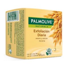 JABON CON AVENA EXFOLIACION DIARIA PALMOLIVE 3X110G