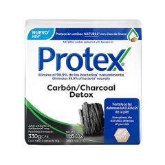 JABON PROTEX CARBON DETOX 3X 110G       