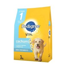 ALIMENTO PARA PERROS PEDIGREE CACHORROS SANO CRECIMIENTO 3KG