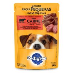 SOBRE PEDIGREE ADUL RAZA P CARNE 100G   