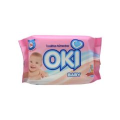 TOALLITAS HUMEDAS OKI BABY LOTION 24 UND