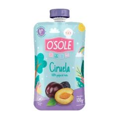 COMPOTA DE CIRUELA OSOLE SIN GLUTEN POUCH DE 100G