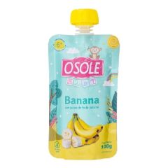 COMPOTA OSOLE DE BANANA POUCH DE 100G