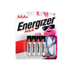 PILAS ENERGIZER MAX AAA 4UN